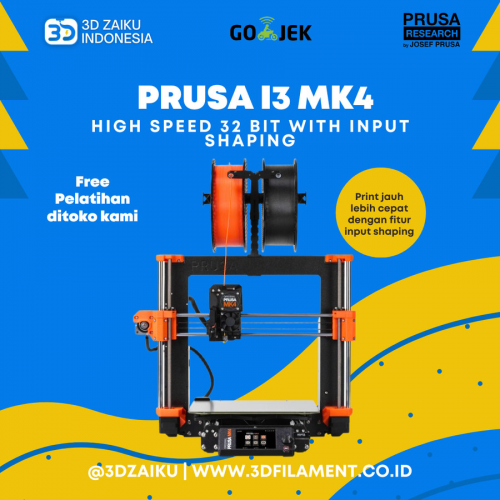 Original Prusa i3 MK4 3D Printer High Speed 32 Bit with Input Shaping - Kit